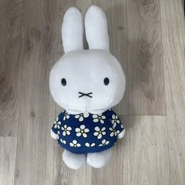 미피 꽃무늬 봉제 인형