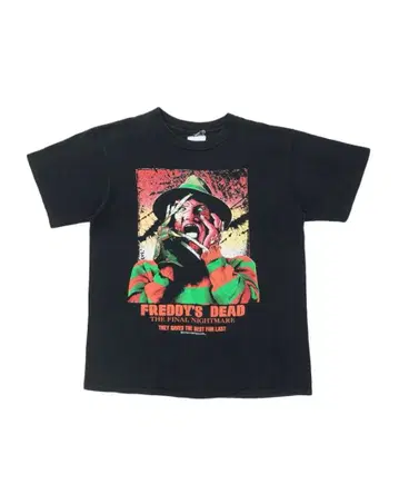 90s 엘름가의 악몽 Movie tee 빈티지 프레디 레어 희귀