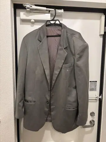 HOMME 2000 그레이 테일러드 자켓