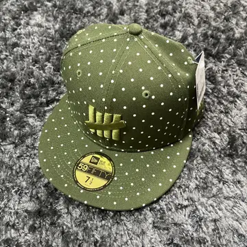 UNDEFEATED 59FIFTY 그린 도트 캡 7 1/2