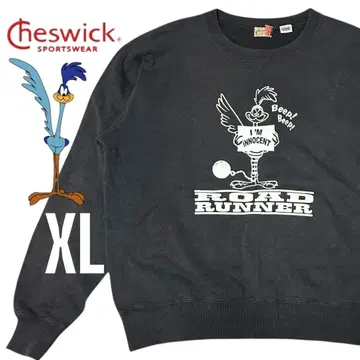 CHESWICK 체스위크 로드 러너 맨투맨 XL 블랙 페이드