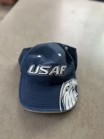 USAF 이글 자수 네이비 캡