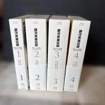 은하영웅전설 Blu-ray BOX 1~4권 세트