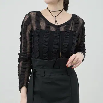 새상품 시너리 부풀린 편 2WAY 상의