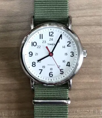 새상품급 TIMEX WEEKENDER 타이맥스 위켄더 그린