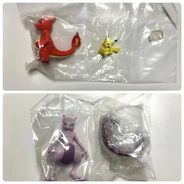 포켓몬 스케일 월드 뮤우, 리자드, 피카츄 세트 미개봉 새상품