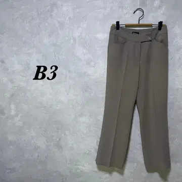 B3 비쓰리 슬랙스 스트레치 32 차콜 그레이 3915