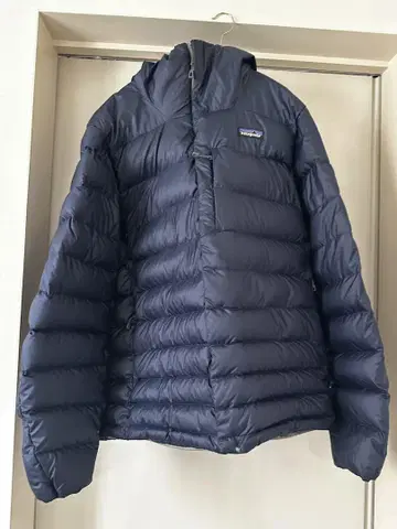 patagonia 하이 로프트 다운 후디 M 네이비