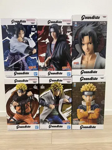 나루토 NARUTO grandista 피규어 6점