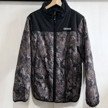 OUTDOOR PRODUCTS 카모 패턴 충전솜 자켓