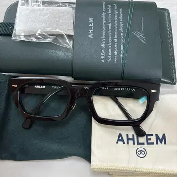 AHLEM Bonaparte 블랙 안경 53 22 155