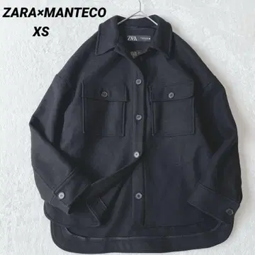 ZARA x MANTECO 오버사이즈 셔츠 자켓 [ XS ] 울 블렌드