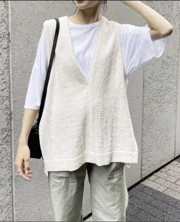 Spick and Span Italianfabric 트위드 베스트