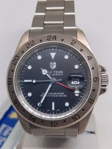 Polo Team Royal Queens 손목시계 GMT 블랙