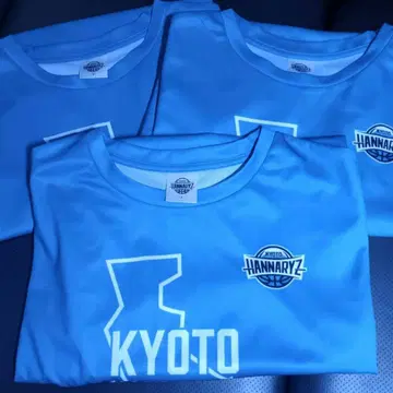 교토 한나리즈 개막전 배포 티셔츠 3장 세트