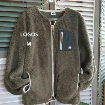LOGOS 올리브색 플리스 자켓 M