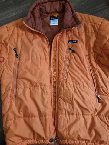 patagonia 다운 자켓 M 오렌지
