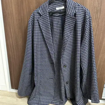 FREAK'S STORE 체크 무늬 테일러드 자켓 사이즈 F