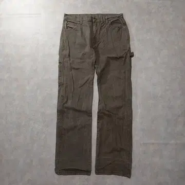 Dickies 유즈드 구제 의류 라이트 덕 페인터 팬츠 카키 K144