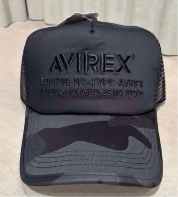 [ 무료배송 ] 택 포함 미사용 새상품 AVIREX 아비렉스 메쉬 CAP