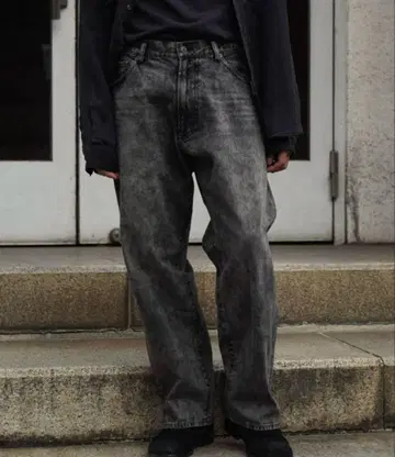 shiun 5P BLACK DENIM S size