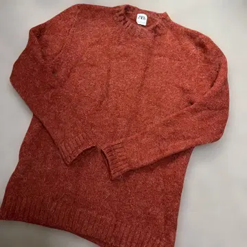 ZARA 오렌지 니트 스웨터 L 사이즈