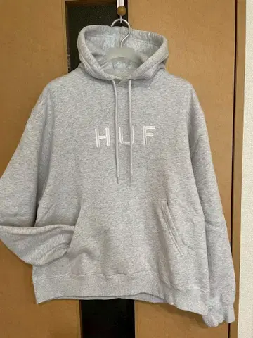 HUF 후디 그레이