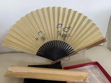 미야와키 바이센안 부채 나팔꽃