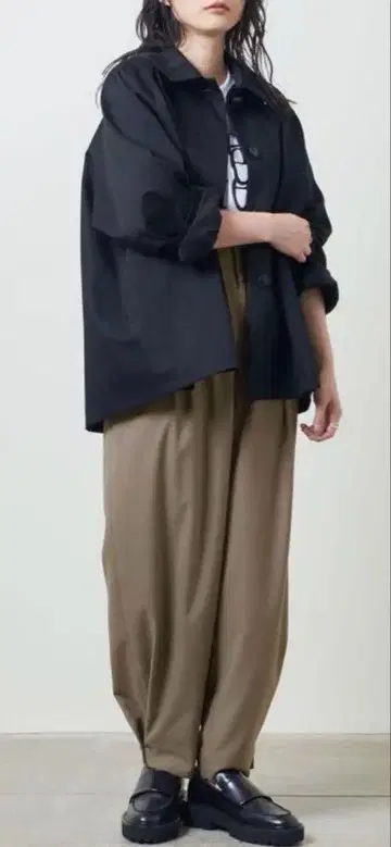 MARW UNITED ARROWS 벌룬 헴 턱 팬츠 36