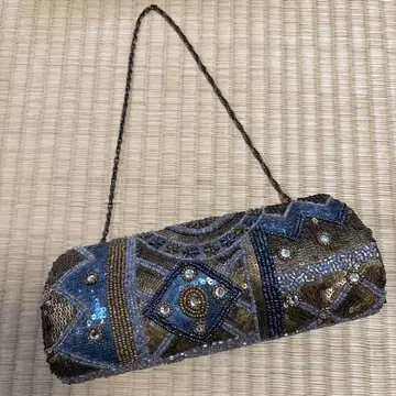 SANTI 비즈 장식 파티 백