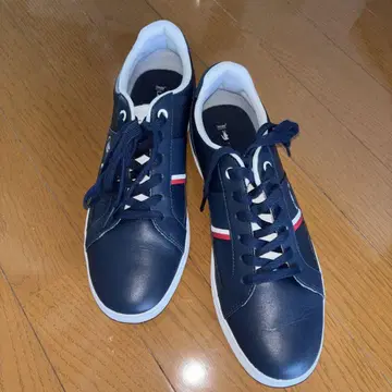 네이비 스트라이프 스니커즈