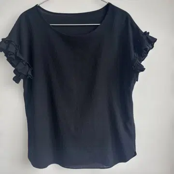마가렛호웰 미사용 린넨 프릴 T셔츠