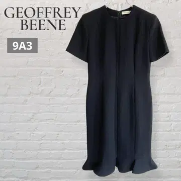 Geoffrey Beene 제프리 빈 포멀 원피스 반팔 블랙