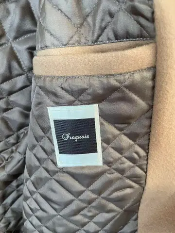 이로쿼이 iroquois 베이지 롱 코트 체스터 코트