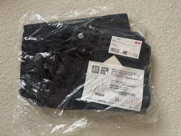 UNIQLO 우먼 와이드 스트레이트 청바지 27 네이비