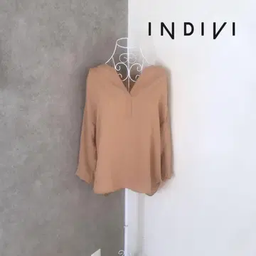 인디비 1회 착용 블라우스