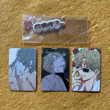 한국 BL 물가의 밤 팝업 일본 한정판 특전 마랑 키링