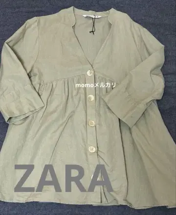 ZARA 새상품 그린 튜닉 M사이즈