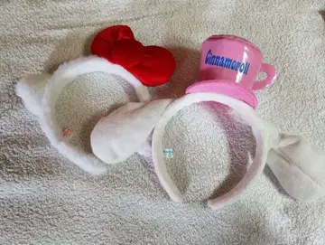 헬로키티 시나모롤 머리띠