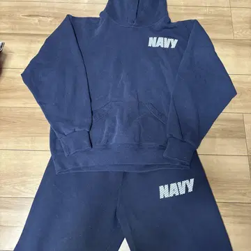 USNAVY 리플렉터 후드티 셋업 트레이닝 SOFFE