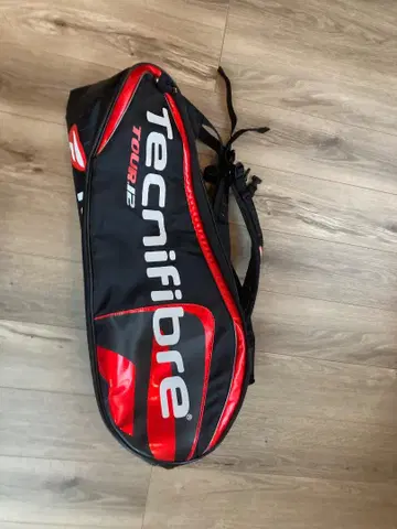 Tecnifibre Tour 12 라켓백 블랙/레드