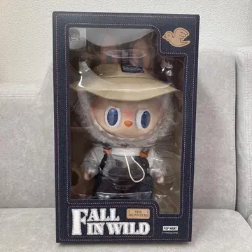 새상품 POP MART FALL IN WILD 몬스터 캐릭터 봉제 인형
