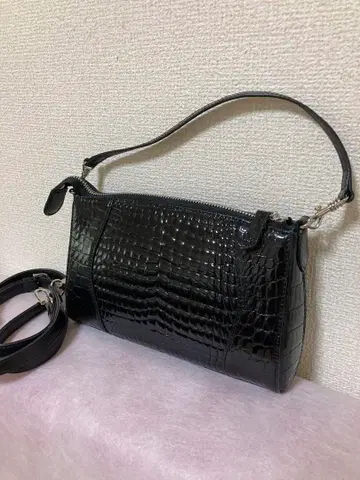 크로커다일 미니 핸드백 미니백 3way 사선 크로스백