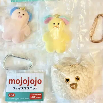 [ 새상품 ] mojojojo 피규어 마스코트 페이스 마스코트 3개 세트