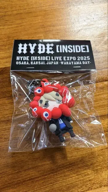 EXPO2025 HYDE 미야쿠미야쿠 변신 키링 HYDE Ver.