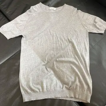 JOHN SMEDLEY 그레이 니트 반팔 L 사이즈