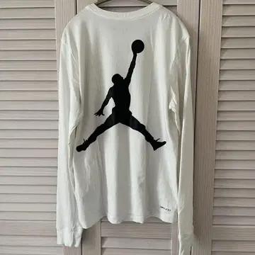 Jordan 긴팔 티셔츠 화이트