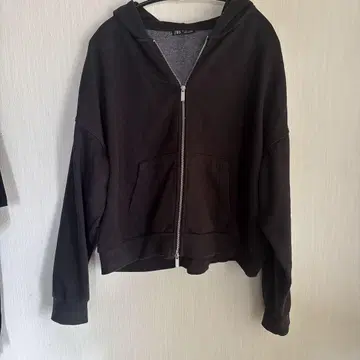 ZARA 더블 집업 후디