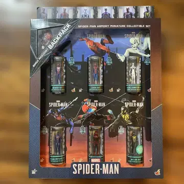 Marvel's Spider-Man 스파이더 수트 격납고 (6체 세트)