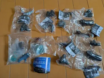 생물대도감 네이처 테크니컬러 개구리 생물 피규어 캡슐 토이